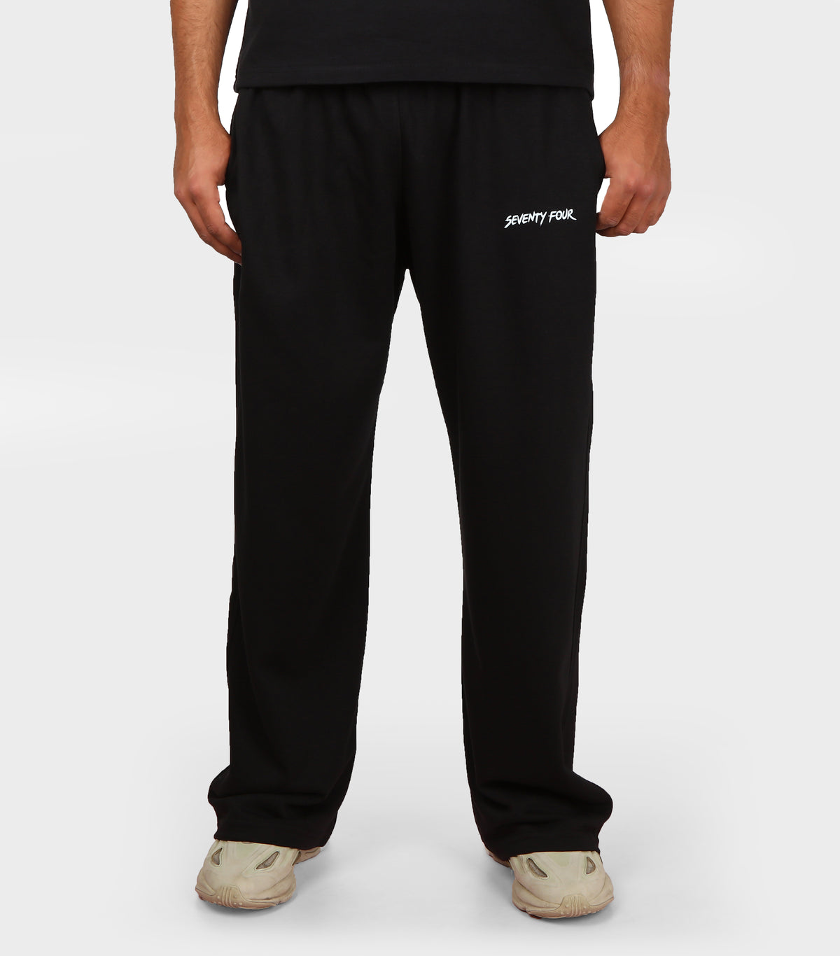 Summer black sweatpants