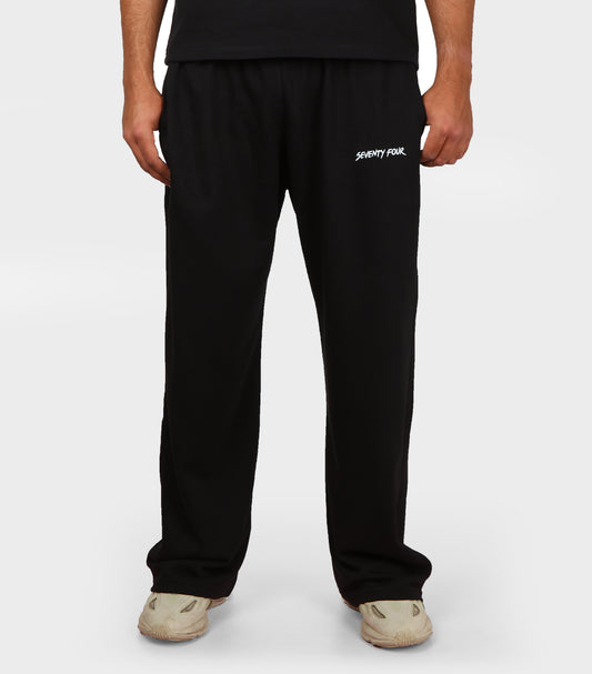 Summer black sweatpants