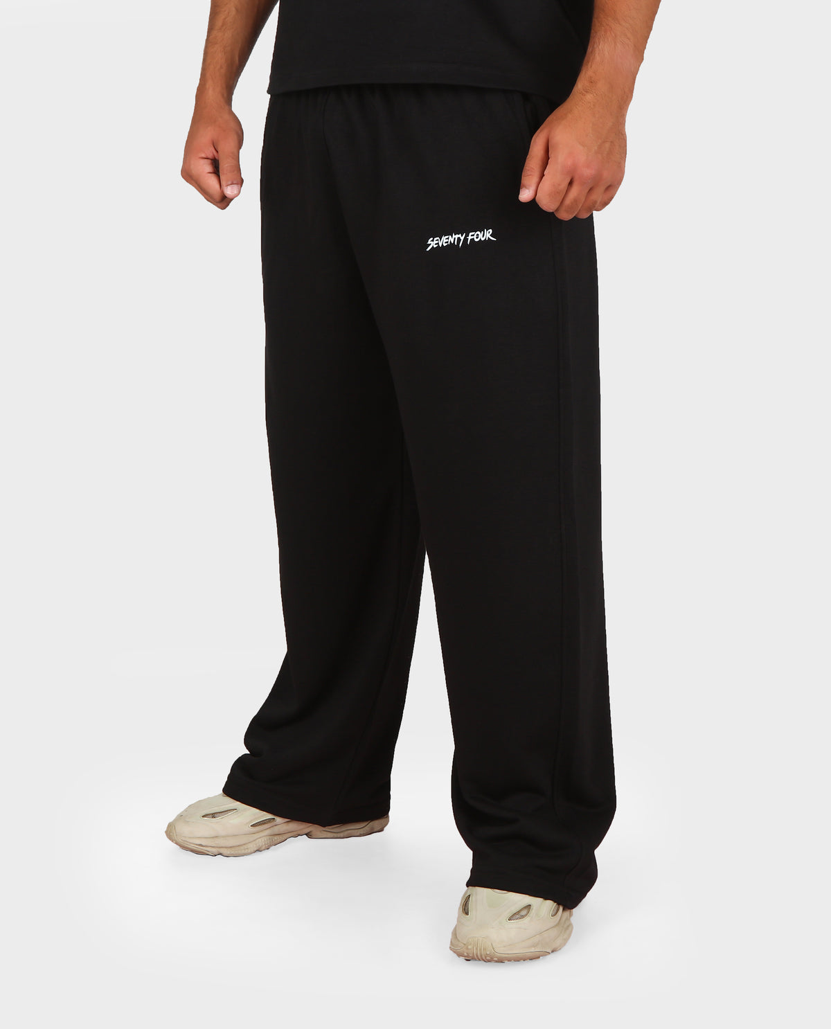 Summer black sweatpants