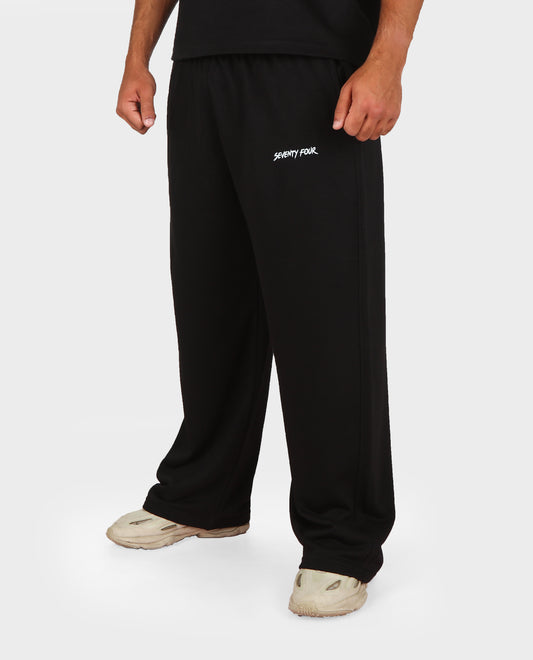 Summer black sweatpants