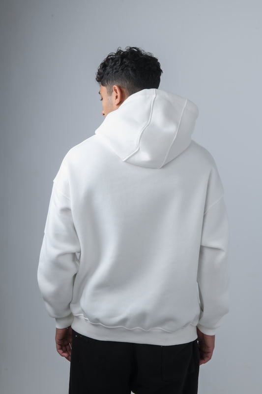 White hoodie